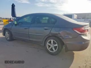 2013 Honda Civic LX z VIN 2HGFB2F50DH502593, wystawiony jako Copart lot #58256345 z przebiegiem 178 975 mil mil oraz Szkoda całkowita • Salvage title. Historia ofert i sprzedaży dostępna na DreamBid. Obrazek 2.