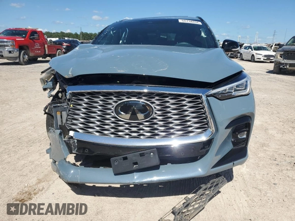 2022 Infiniti QX55 Sensory with VIN 3PCAJ5L38NF104572, listed as a Copart auction lot 60734894 with 23,736 mi miles and Salvage title. Bid and sale history available at DreamBid. Image 5.