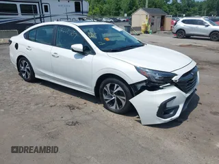 2024 Subaru Legacy Premium with VIN 4S3BWAF6XR3020504, listed as a IAAI auction lot 42660307 with 16,637 mi miles and . Bid and sale history available at DreamBid. Image 1.