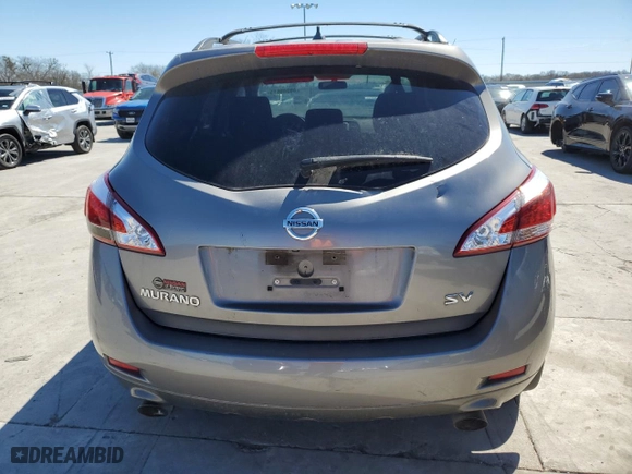 2012 Nissan Murano S with VIN JN8AZ1MU2CW120854, listed as a Copart auction lot 48045615 with 240,830 mi miles and Clean Title. Bid and sale history available at carsss.com. Image 6.