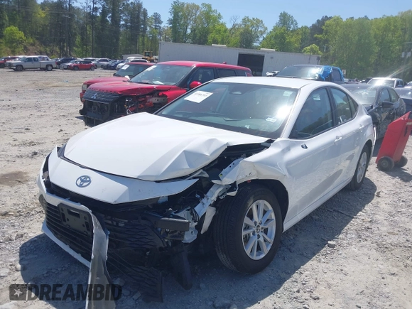 2025 Toyota Camry LE with VIN 4T1DAACKXSU522692, listed as a IAAI auction lot 41986703 with 7,814 mi miles and . Bid and sale history available at DreamBid. Image 17.