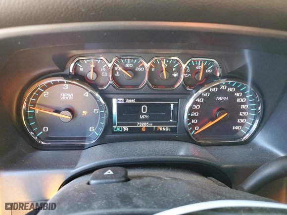 2019 Chevrolet Silverado 1500 LD LT with VIN 2GCVKPEC9K1172336, listed as a Copart auction lot 43981324 with 73,265 mi miles and Salvage Title. Bid and sale history available at carsss.com. Image 9.