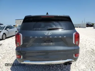 2020 Hyundai Palisade Limited with VIN KM8R54HE7LU044666, listed as a Copart auction lot 52845295 with 91,257 mi miles and Salvage title. Bid and sale history available at DreamBid. Image 6.