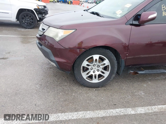 2009 Acura MDX Tech Pkg with VIN 2HNYD28649H532527, listed as a IAAI auction lot 41185878 with 1 mi miles. Bid and sale history available at carsss.com. Image 12.