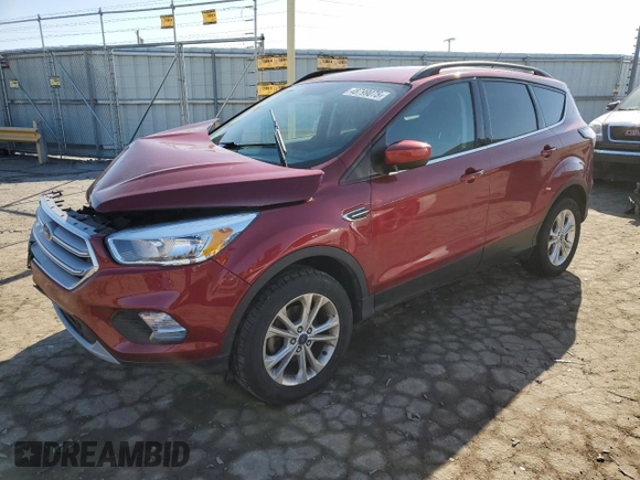 2018 Ford Escape SE with VIN 1FMCU0GD6JUB10339, listed as a Copart auction lot 48799075 with 92,962 mi miles and Salvage Title. Bid and sale history available at carsss.com. Image 1.