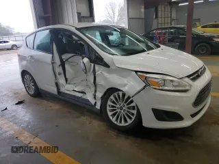 2017 Ford C-Max SE with VIN 1FADP5AU4HL110609, listed as a Copart auction lot 51676445 with 168,889 mi miles and Salvage Title. Bid and sale history available at carsss.com. Image 4.