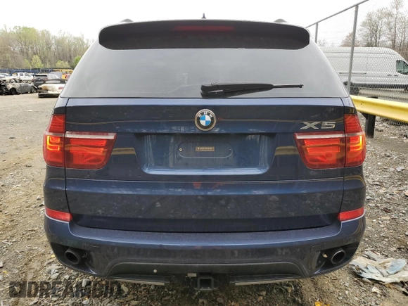 2013 BMW X5 xDrive35i with VIN 5UXZV4C56D0B10291, listed as a Copart auction lot 51728675 with 175,457 mi miles and Salvage Title. Bid and sale history available at carsss.com. Image 6.