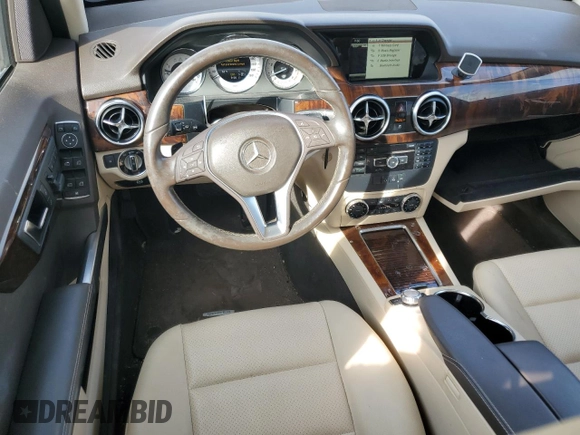 2014 Mercedes-Benz GLK 350 with VIN WDCGG5HB9EG220629, listed as a Copart auction lot 53984245 with 128,008 mi miles and Salvage Title. Bid and sale history available at carsss.com. Image 8.