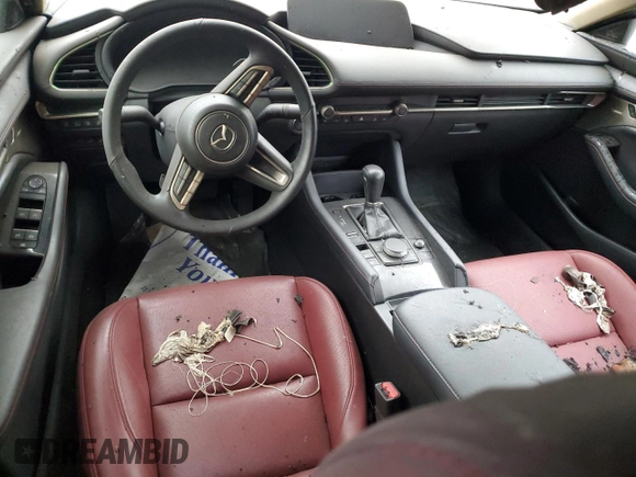 2022 Mazda 3 Premium with VIN 3MZBPADLXNM306199, listed as a Copart auction lot 77423574 with Not Provided miles and Non Repairable. Bid and sale history available at DreamBid. Image 8.