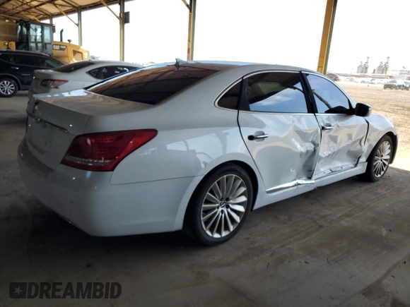 2016 Hyundai Equus Ultimate with VIN KMHGH4JH5GU105781, listed as a Copart auction lot 51545905 with 82,479 mi miles and Clean Title. Bid and sale history available at DreamBid. Image 3.