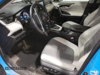 2021 Toyota RAV4 Hybrid LE with VIN 4T3B6RFV0MU035525, listed as a Copart auction lot 45775665 with 52,234 mi miles and Salvage Title. Bid and sale history available at carsss.com. Image 7.