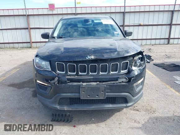2020 Jeep Compass Sport с VIN 3C4NJCAB2LT102346, выставлен на аукционе IAAI как лот 41010173 с пробегом 70 239 миль миль и . История ставок и продаж доступна на DreamBid. Изображение 12.