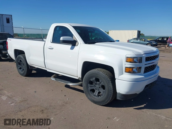 2015 Chevrolet Silverado 1500 Work Truck with VIN 1GCNKPEC3FZ411361, listed as a IAAI auction lot 40399633 with 161,741 mi miles. Bid and sale history available at carsss.com. Image 1.