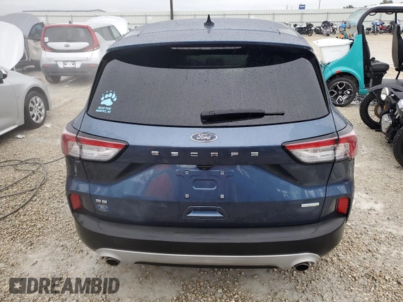 2020 Ford Escape SE with VIN 1FMCU0G66LUC32803, listed as a Copart auction lot 73958024 with 0 mi miles and Non Repairable. Bid and sale history available at carsss.com. Image 6.
