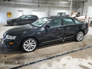 2011 Audi A6 3.0T Prestige with VIN WAUKGAFBXBN003509, listed as a Copart auction lot 82155404 with 155,607 mi miles and Salvage Title. Bid and sale history available at carsss.com. Image 1.