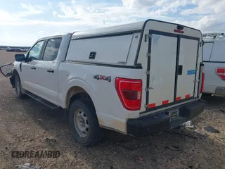 2023 Ford F-150 XL with VIN 1FTFW1E54PKD38809, listed as a IAAI auction lot 41656998 with 29,343 mi miles. Bid and sale history available at carsss.com. Image 3.