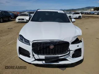 2022 Jaguar F-Pace S with VIN SADCJ2EX3NA699951, listed as a Copart auction lot 50092105 with 35,369 mi miles and Salvage title. Bid and sale history available at DreamBid. Image 5.