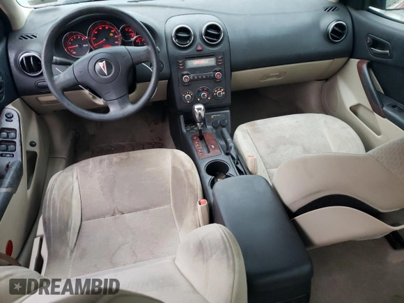 2006 Pontiac G6 1SV with VIN 1G2ZF55B164177031, listed as a Copart auction lot 81371843 with 131,080 mi miles and Salvage title. Bid and sale history available at DreamBid. Image 8.