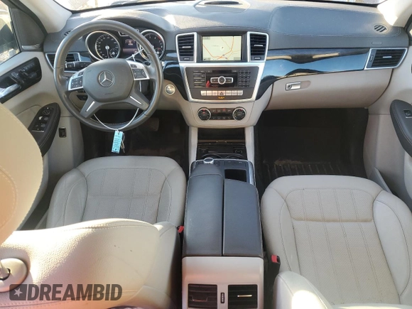2016 Mercedes-Benz GL with VIN 4JGDF6EEXGA664491, listed as a Copart auction lot 82586534 with 110,760 mi miles and Salvage Title. Bid and sale history available at carsss.com. Image 8.