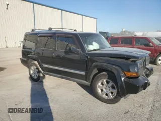 2007 Jeep Commander Overland with VIN 1J8HG68217C619277, listed as a Copart auction lot 82934414 with 136,282 mi miles and Salvage title. Bid and sale history available at DreamBid. Image 4.