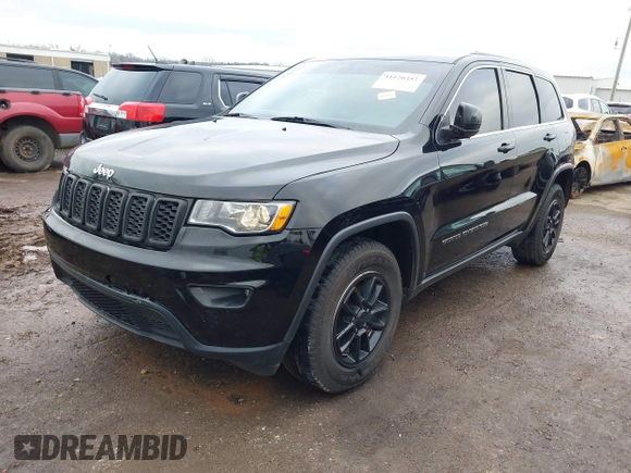 2018 Jeep Grand Cherokee Laredo E z VIN 1C4RJEAG1JC275535, wystawiony jako IAAI lot #41120357 z przebiegiem 108 109 mil mil oraz . Historia ofert i sprzedaży dostępna na DreamBid. Obrazek 2.