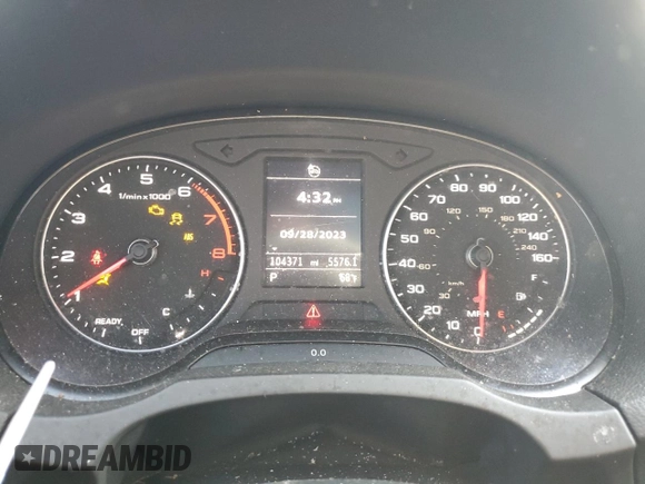 2019 Audi A3 Sedan Premium with VIN WAUAUGFF4K1009162, listed as a Copart auction lot 62118893 with 104,371 mi miles. Bid and sale history available at carsss.com. Image 9.