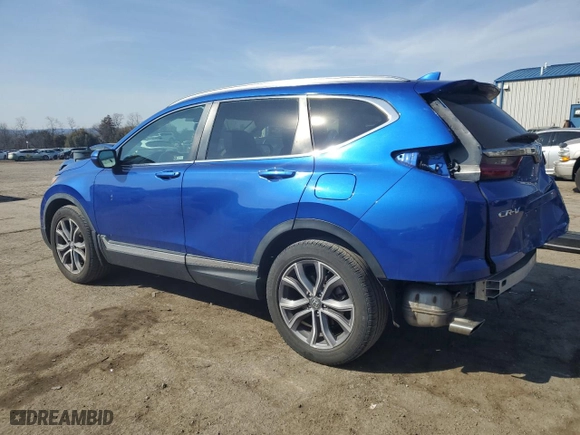 2020 Honda CR-V Touring with VIN 7FARW2H93LE014652, listed as a Copart auction lot 46703465 with 63,553 mi miles and Salvage Title. Bid and sale history available at carsss.com. Image 2.