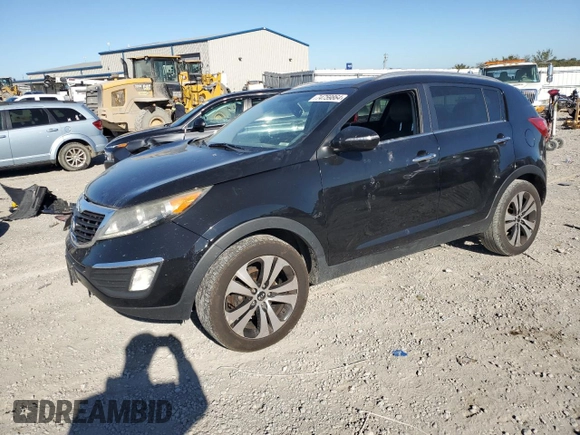 2011 Kia Sportage EX with VIN KNDPC3A26B7051908, listed as a Copart auction lot 46267685 with 230,983 mi miles and Non Repairable. Bid and sale history available at carsss.com. Image 1.