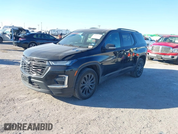 2023 Chevrolet Traverse RS with VIN 1GNERJKW9PJ248830, listed as a IAAI auction lot 41853661 with 45,066 mi miles. Bid and sale history available at carsss.com. Image 2.