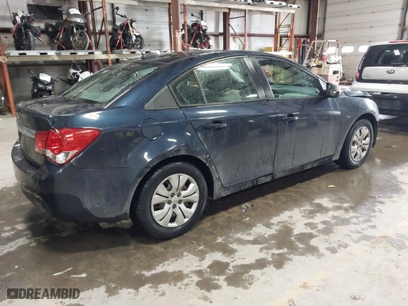2016 Chevrolet Cruze Limited LS with VIN 1G1PC5SH5G7186165, listed as a IAAI auction lot 41071700 with 123,809 mi miles. Bid and sale history available at carsss.com. Image 4.