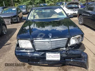 1998 Mercedes-Benz S-Class with VIN WDBGA33G4WA391919, listed as a IAAI auction lot 40139391 with 99,744 mi miles. Bid and sale history available at carsss.com. Image 12.