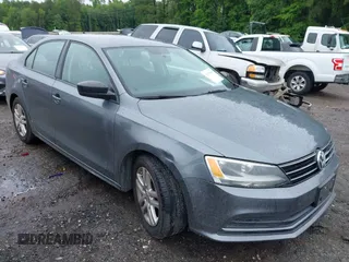 2015 Volkswagen Jetta S with VIN 3VW2K7AJ6FM217381, listed as a IAAI auction lot 42371909 with 237,510 mi miles and . Bid and sale history available at DreamBid. Image 1.