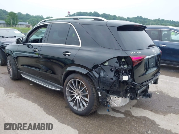 2024 Mercedes-Benz GLE 350 with VIN 4JGFB4FB4RB230027, listed as a IAAI auction lot 42416265 with 16,375 mi miles and . Bid and sale history available at DreamBid. Image 3.