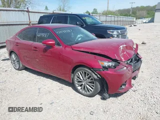 2015 Lexus IS 250 with VIN JTHCF1D22F5018278, listed as a IAAI auction lot 42098087 with 155,767 mi miles and . Bid and sale history available at DreamBid. Image 1.