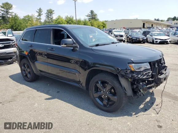 2016 Jeep Grand Cherokee Overland z VIN 1C4RJFCG5GC343864, wystawiony jako Copart lot #60892615 z przebiegiem 97 133 mil mil oraz Szkoda całkowita • Salvage title. Historia ofert i sprzedaży dostępna na DreamBid. Obrazek 4.