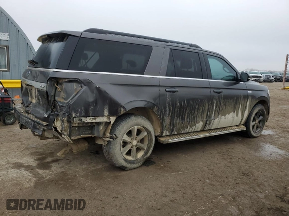 2019 Ford Expedition Max XLT with VIN 1FMJK1JT5KEA76649, listed as a Copart auction lot 44036735 with 78,343 mi miles and Salvage Title. Bid and sale history available at DreamBid. Image 3.