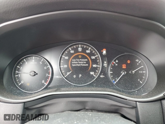 2024 Mazda CX-50 S Select with VIN 7MMVABAMXRN198957, listed as a Copart auction lot 57580945 with 11,982 mi miles and Salvage title. Bid and sale history available at DreamBid. Image 9.