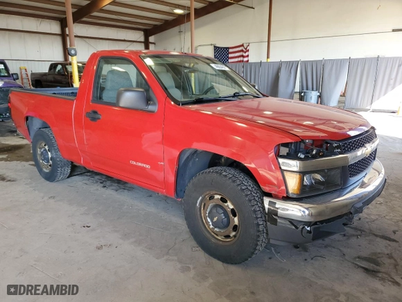 2005 Chevrolet Colorado Z85 with VIN 1GCCS148858239365, listed as a Copart auction lot 46634265 with 298,666 mi miles and Salvage Title. Bid and sale history available at carsss.com. Image 4.