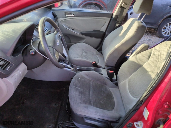2017 Hyundai Accent SE with VIN KMHCT5AE7HU325319, listed as a Copart auction lot 48227615 with 117,000 mi miles and Salvage Title. Bid and sale history available at carsss.com. Image 7.