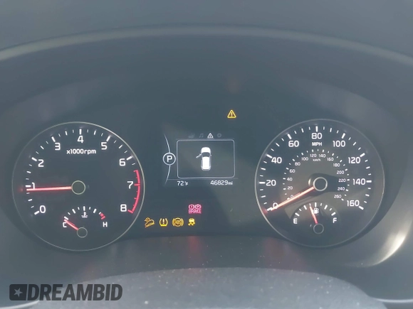 2018 Kia Sportage EX with VIN KNDPN3AC5J7427306, listed as a IAAI auction lot 41598354 with 46,829 mi miles and . Bid and sale history available at DreamBid. Image 7.