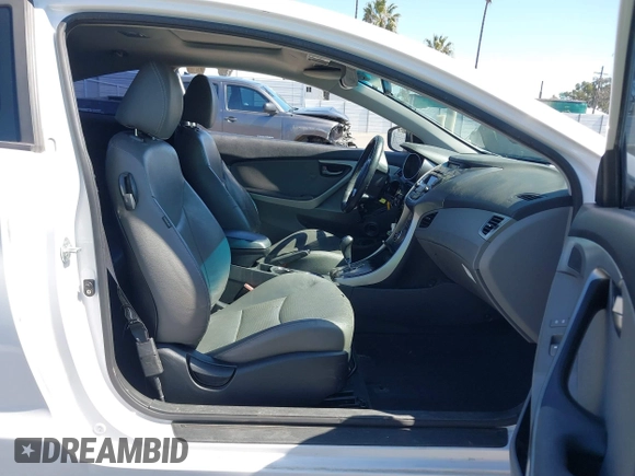2013 Hyundai Elantra Coupe SE with VIN KMHDH6AE9DU022676, listed as a IAAI auction lot 41816486 with 158,326 mi miles. Bid and sale history available at carsss.com. Image 5.