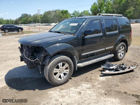 2012 Nissan Pathfinder SV with VIN 5N1AR1NN4CC637766, listed as a Copart auction lot 52131225 with 113,494 mi miles and Salvage Title. Bid and sale history available at carsss.com. Image 1.