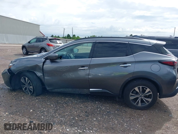 2023 Nissan Murano SV z VIN 5N1AZ2BJ6PC140912, wystawiony jako IAAI lot #42684601 z przebiegiem 52 272 mil mil oraz . Historia ofert i sprzedaży dostępna na DreamBid. Obrazek 15.