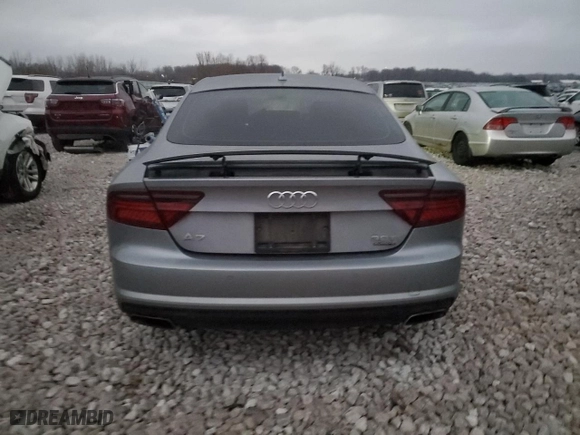 2017 Audi A7 Premium Plus with VIN WAUW2AFC0HN012270, listed as a Copart auction lot 83371034 with 105,764 mi miles and Clean Title. Bid and sale history available at carsss.com. Image 6.
