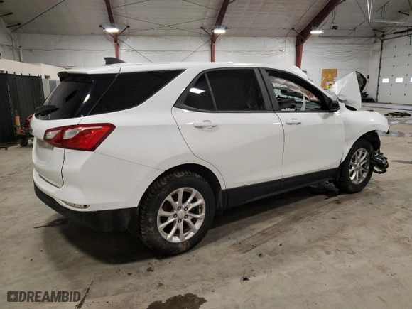 2020 Chevrolet Equinox LS with VIN 3GNAXSEV0LS712254, listed as a Copart auction lot 44042695 with 0 mi miles and Salvage Title. Bid and sale history available at carsss.com. Image 3.