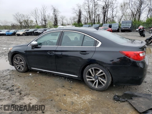 2017 Subaru Legacy Sport with VIN 4S3BNAS64H3052520, listed as a Copart auction lot 52047615 with 48,470 mi miles and Salvage Title. Bid and sale history available at carsss.com. Image 2.