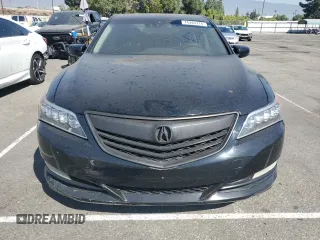 2014 Acura RLX Tech Pkg with VIN JH4KC1F57EC003829, listed as a Copart auction lot 74345714 with 194,305 mi miles and Salvage Title. Bid and sale history available at carsss.com. Image 5.