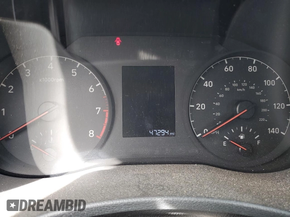 2019 Hyundai Accent SE with VIN 3KPC24A31KE054151, listed as a Copart auction lot 62858812 with 47,294 mi miles. Bid and sale history available at carsss.com. Image 8.