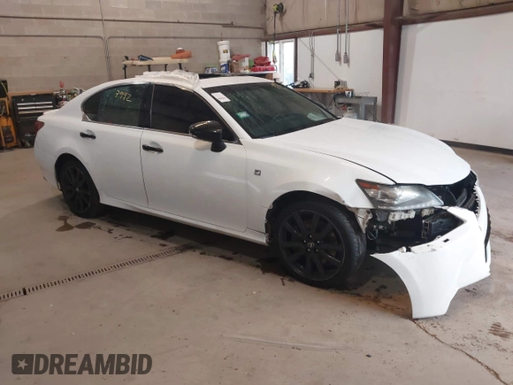 2015 Lexus GS 350 with VIN JTHCE1BL7FA000588, listed as a IAAI auction lot 42417992 with 134,063 mi miles and . Bid and sale history available at DreamBid. Image 1.
