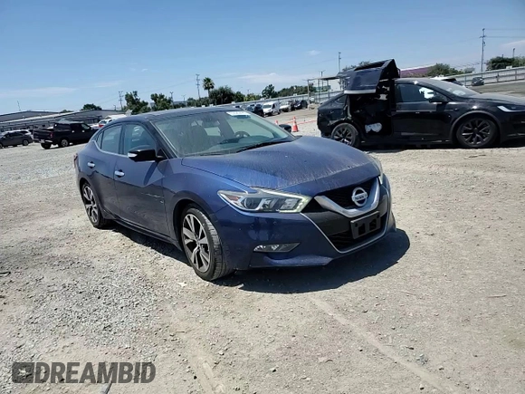 2016 Nissan Maxima SV with VIN 1N4AA6AP5GC383724, listed as a Copart auction lot 63520495 with 79,796 mi miles and Salvage title. Bid and sale history available at DreamBid. Image 13.